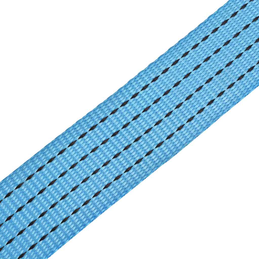 surringsbånd med skralde 4 stk. 4 ton 8 m x 50 mm blå
