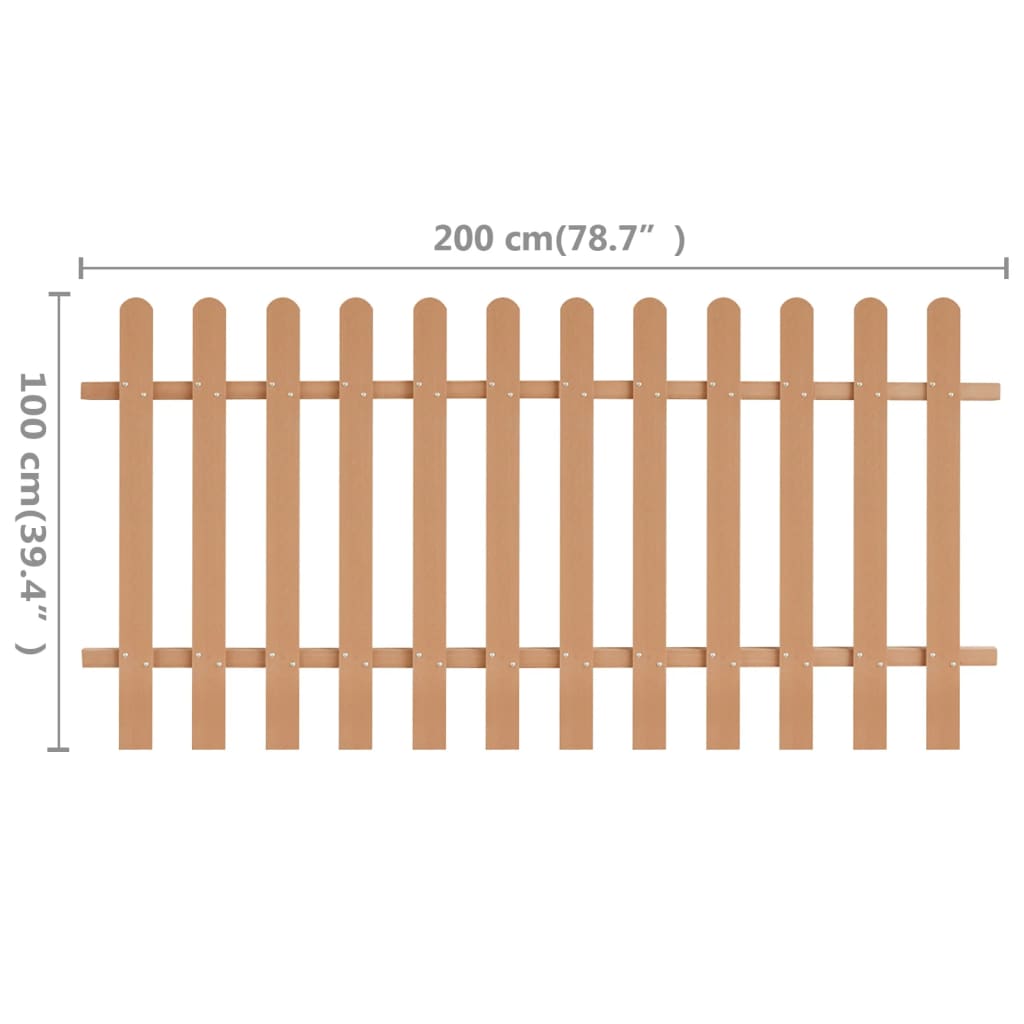 stakit 200x100 cm WPC