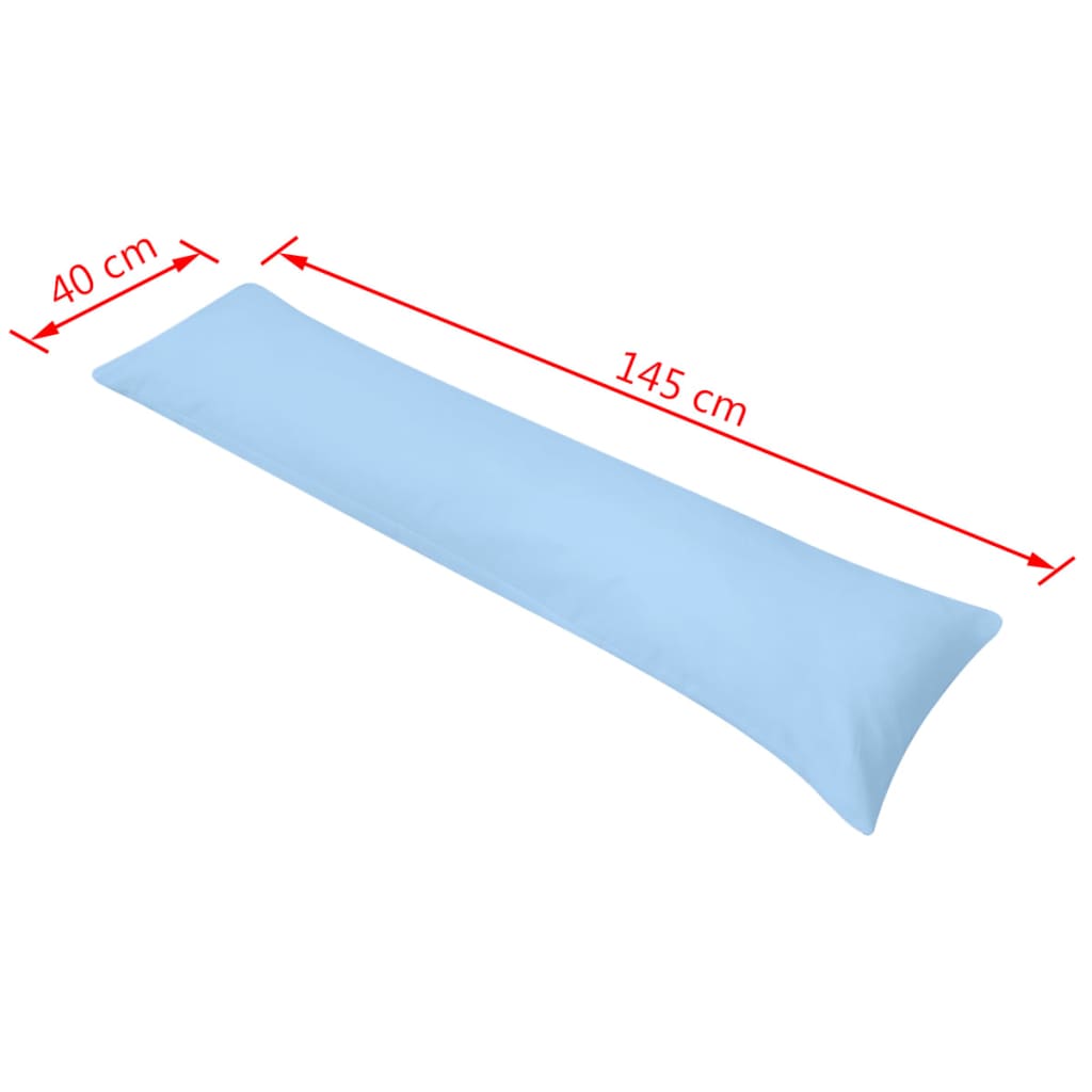 kropspude 40 x 145 cm blå