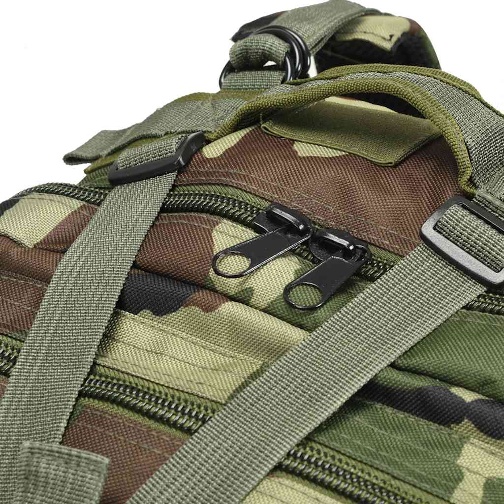 rygsæk i militærstil 50 l camouflage