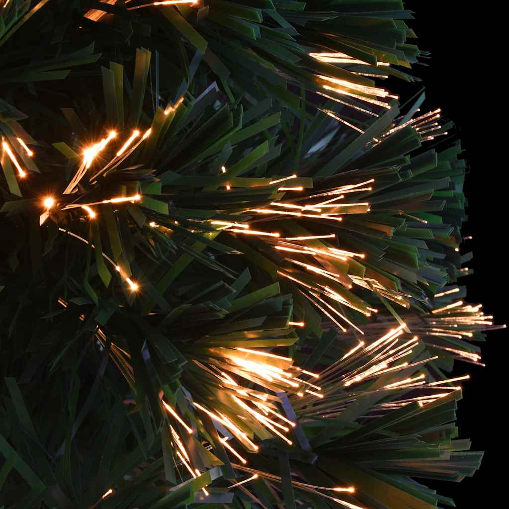 kunstigt juletræ fiberoptisk 64 cm grønt