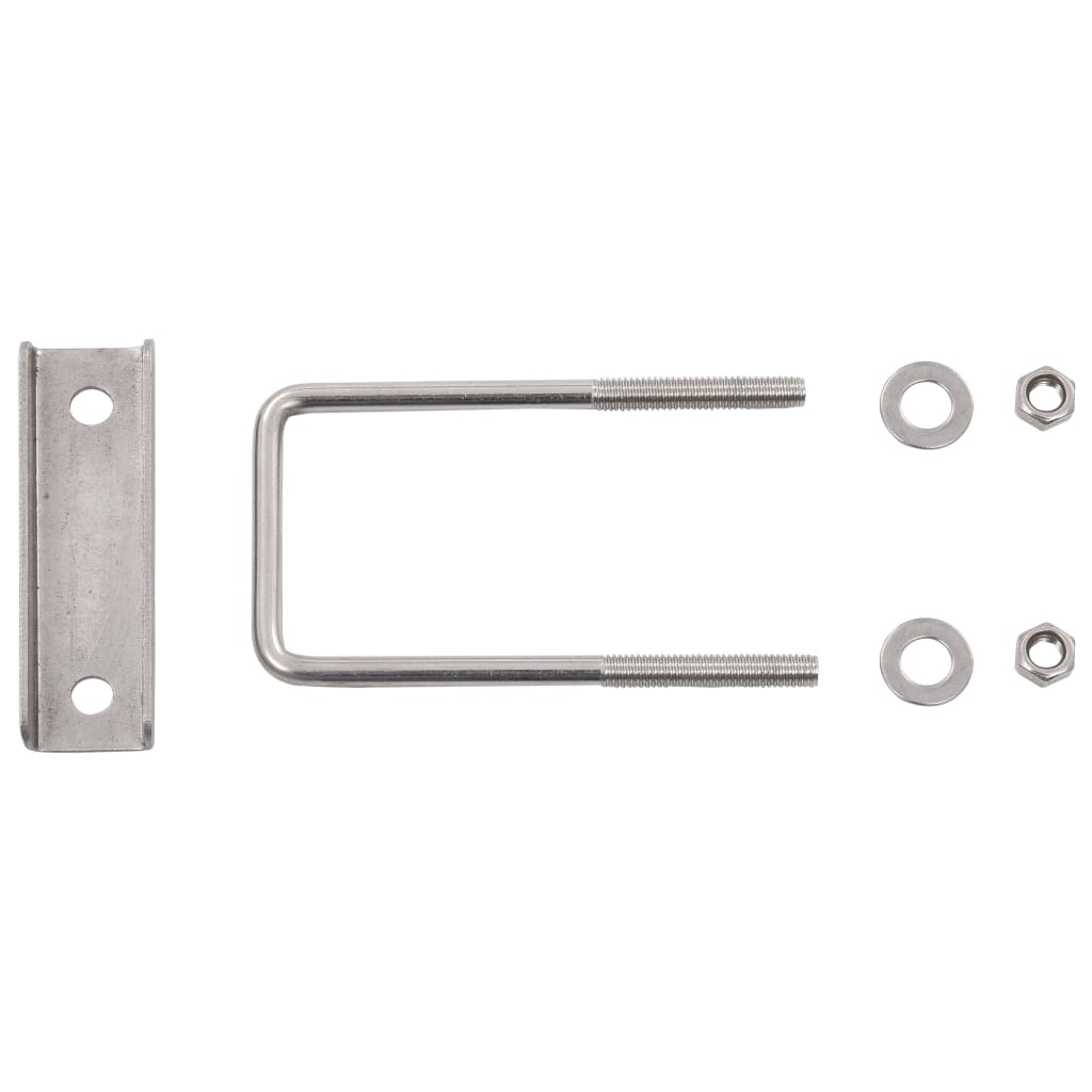 U-formet forbindelsesklemme til hegn 25 sæt 60 x 40 mm