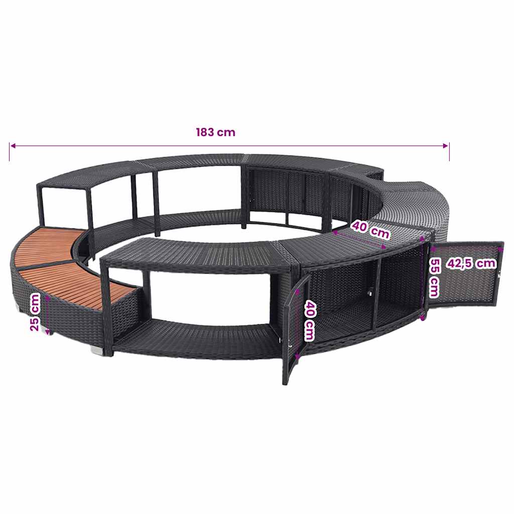 spakant polyrattan sort
