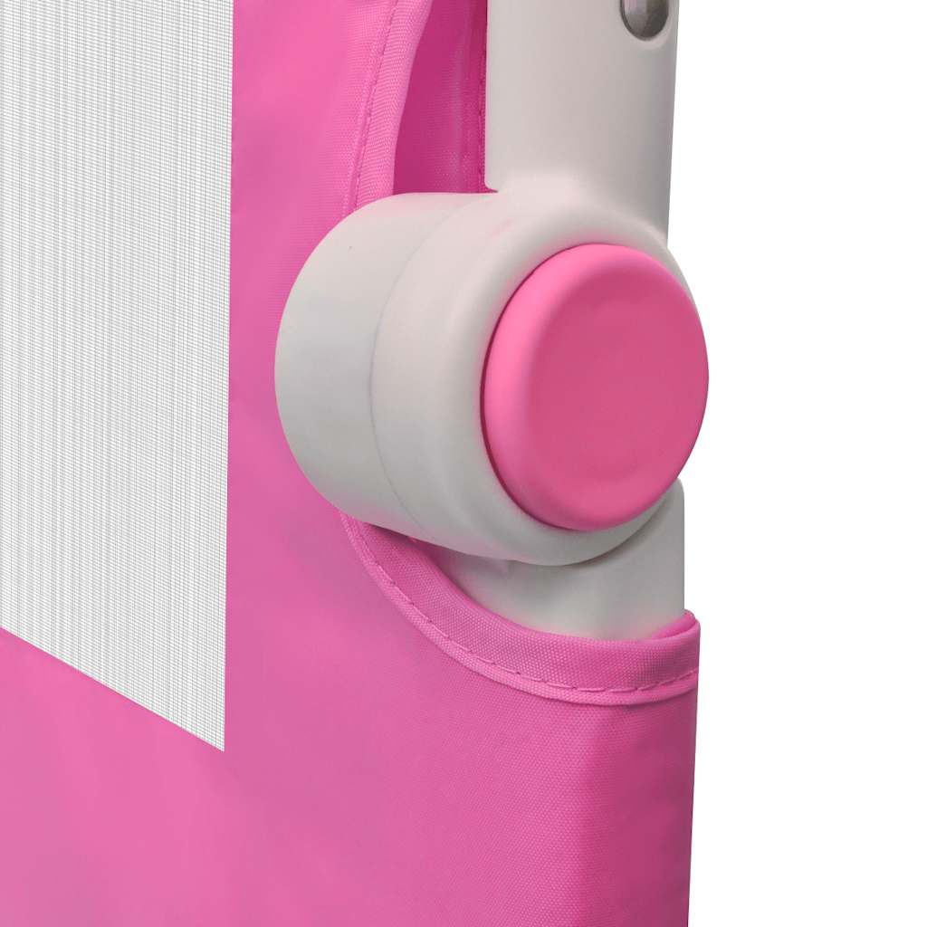 sengegelænder til barneseng 102 x 42 cm pink