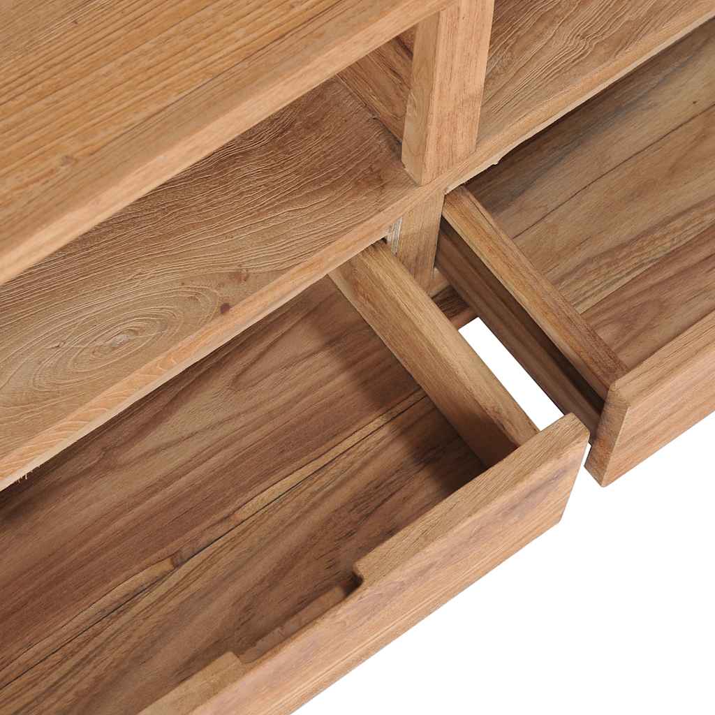 tv-skab 90x30x40 cm massivt teaktræ