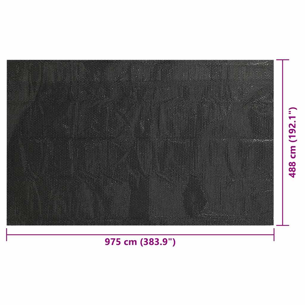 poolovertræk 975 x 488 PE sort