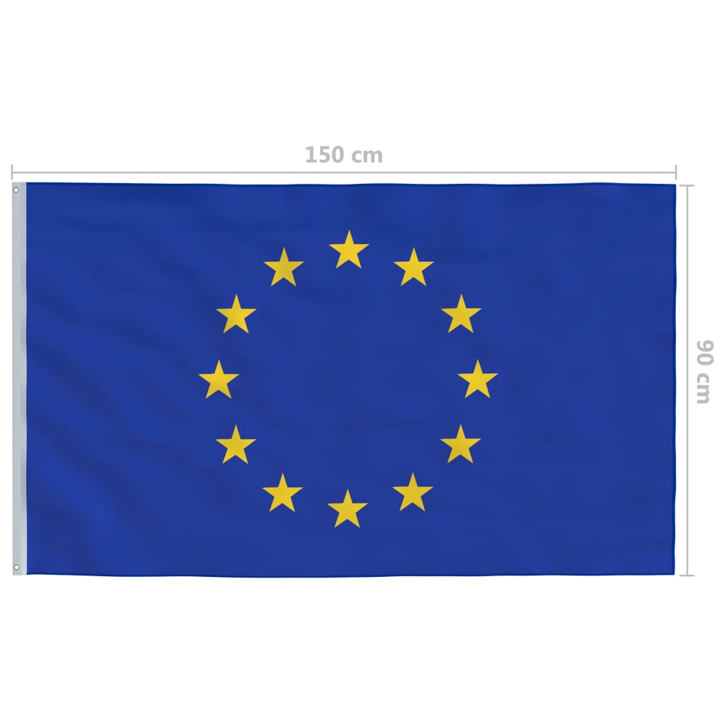 Europaflag 90x150 cm