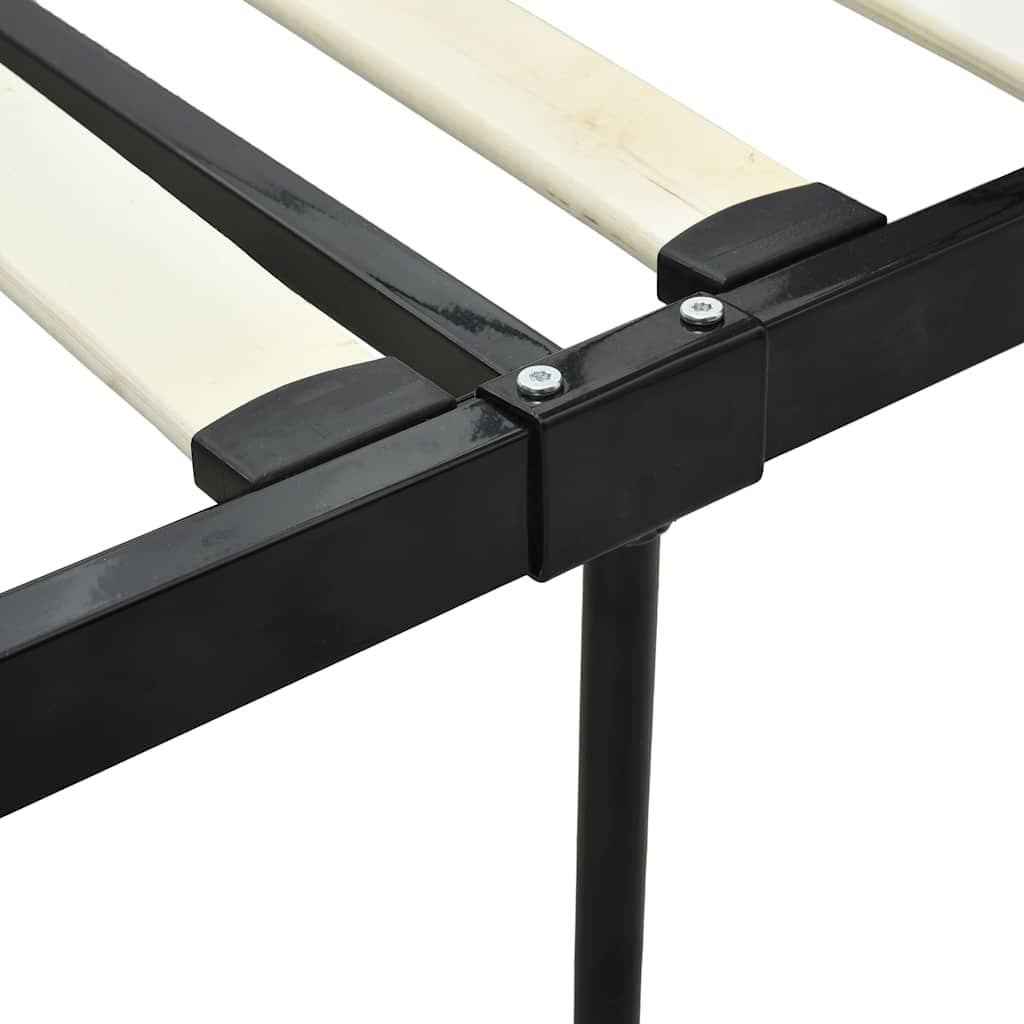 sengestel til himmelseng 160 x 200 cm metal sort