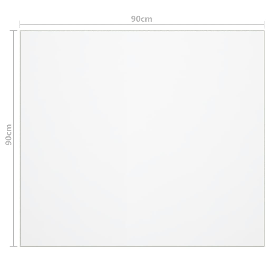 bordbeskytter 90x90 cm 1,6 mm PVC mat