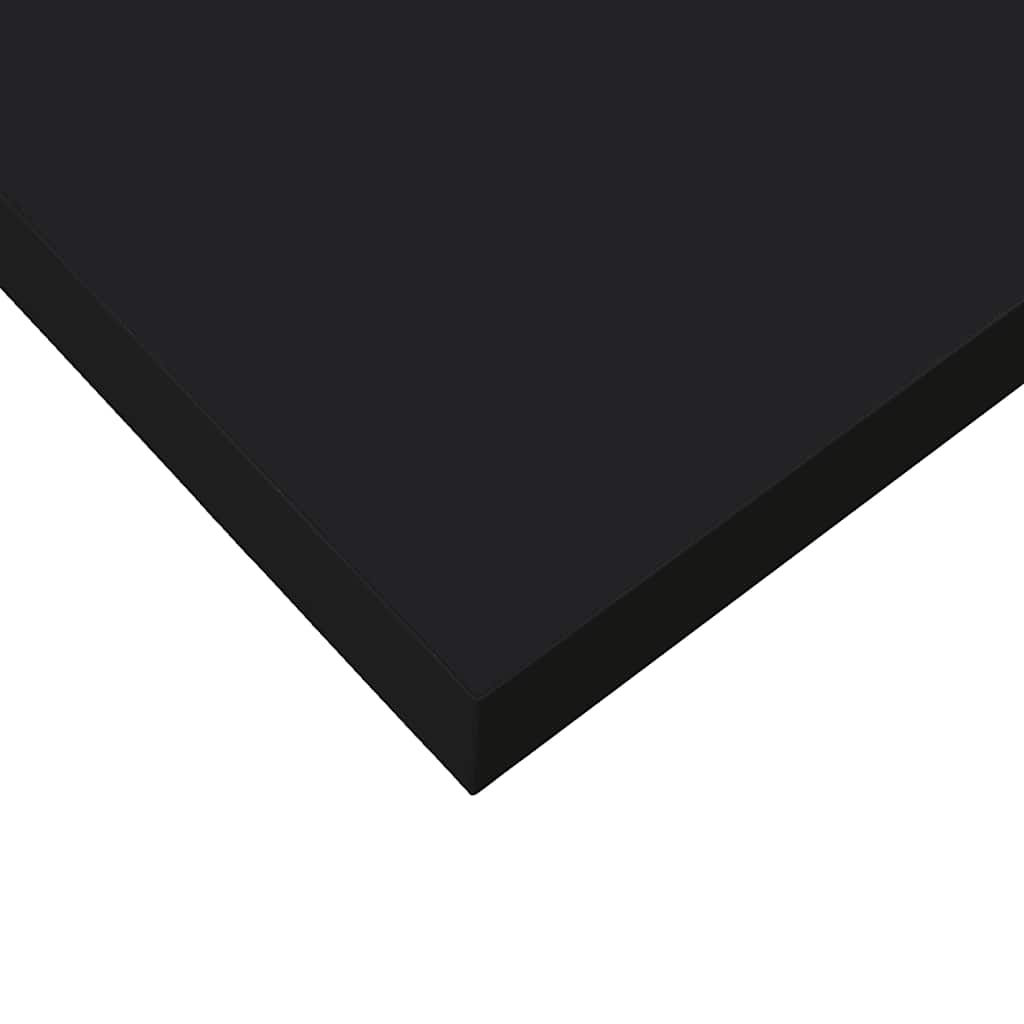 væghylde 40x23,5x3,8 cm MDF sort