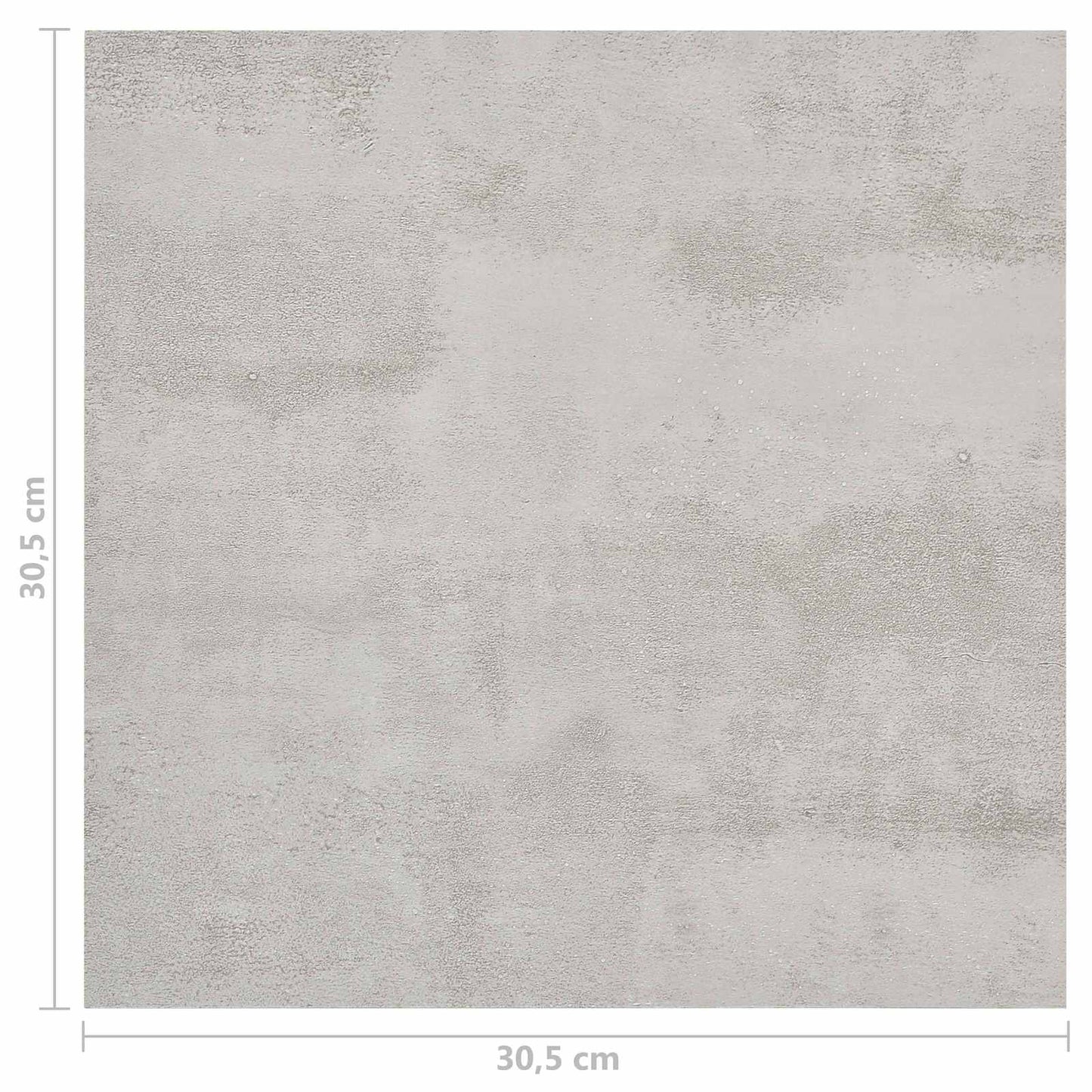 Gulvplanker Grå og Lys Grå 5,11 m² 55 stk. PVC