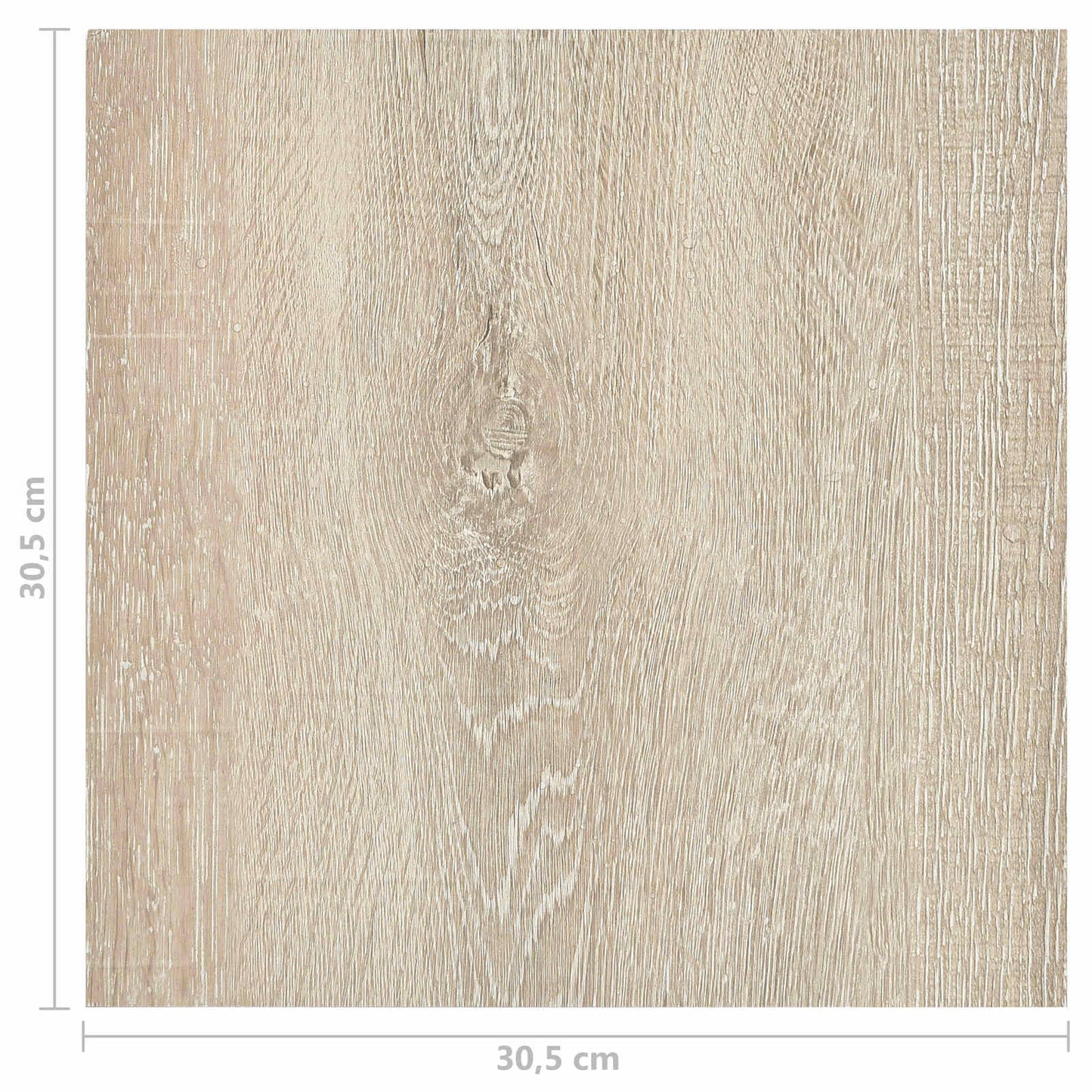 Gulvplanker Beige 5,11 m² 55 stk. PVC