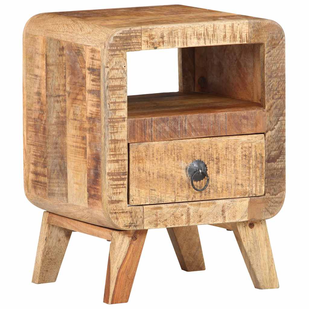 sengebord 40x30x50 cm massivt mangotræ