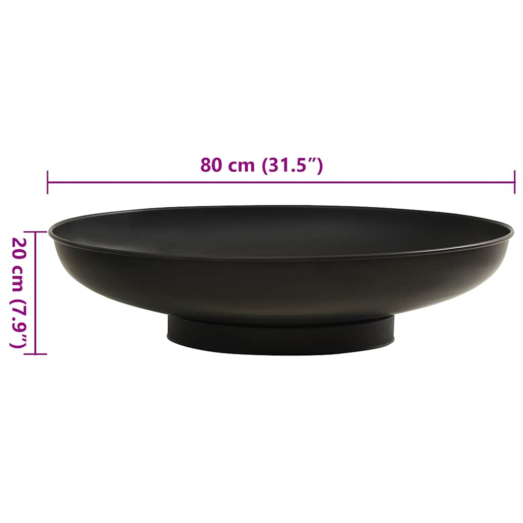 bålfad 80 cm stål