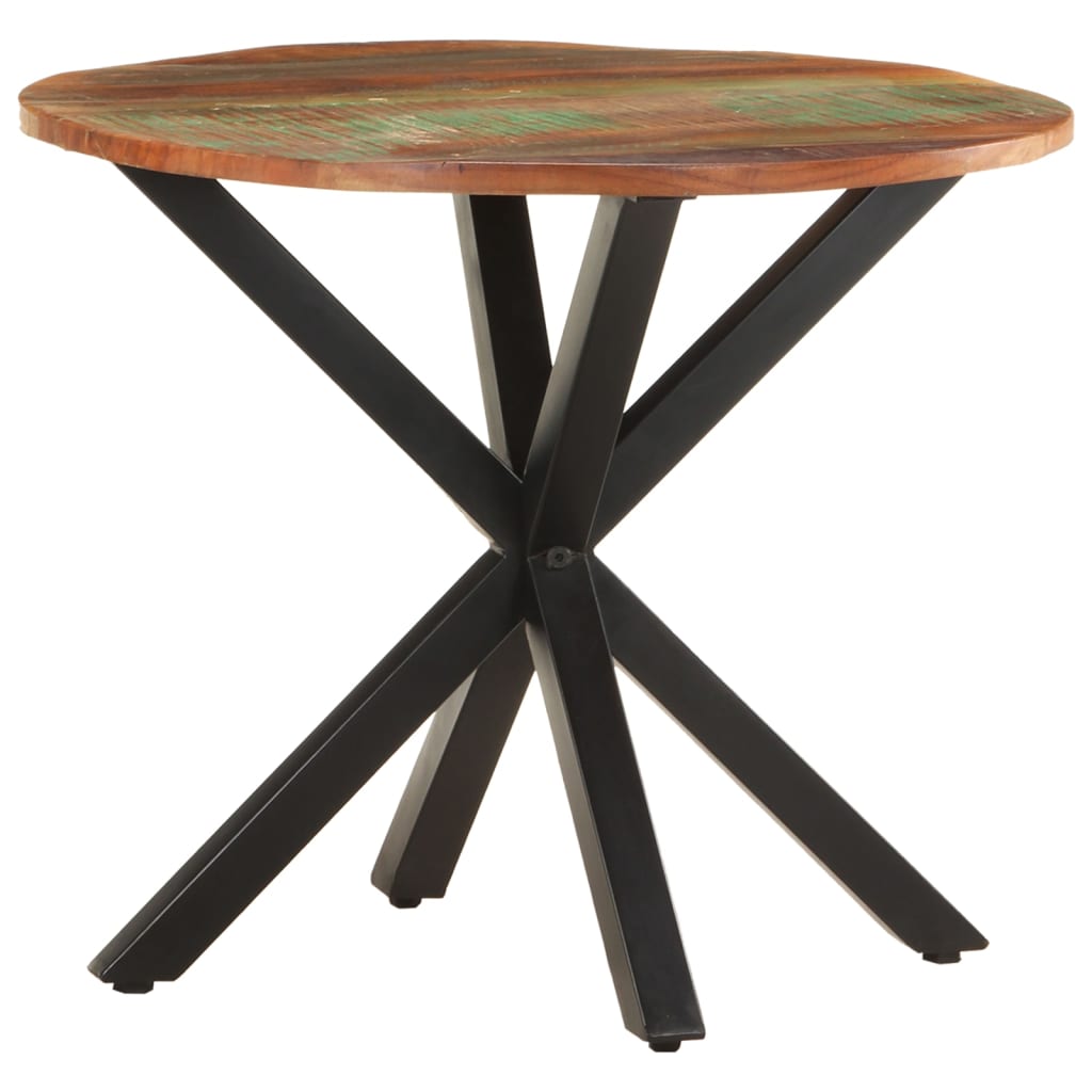 sidebord 68x68x56 cm massivt genbrugstræ