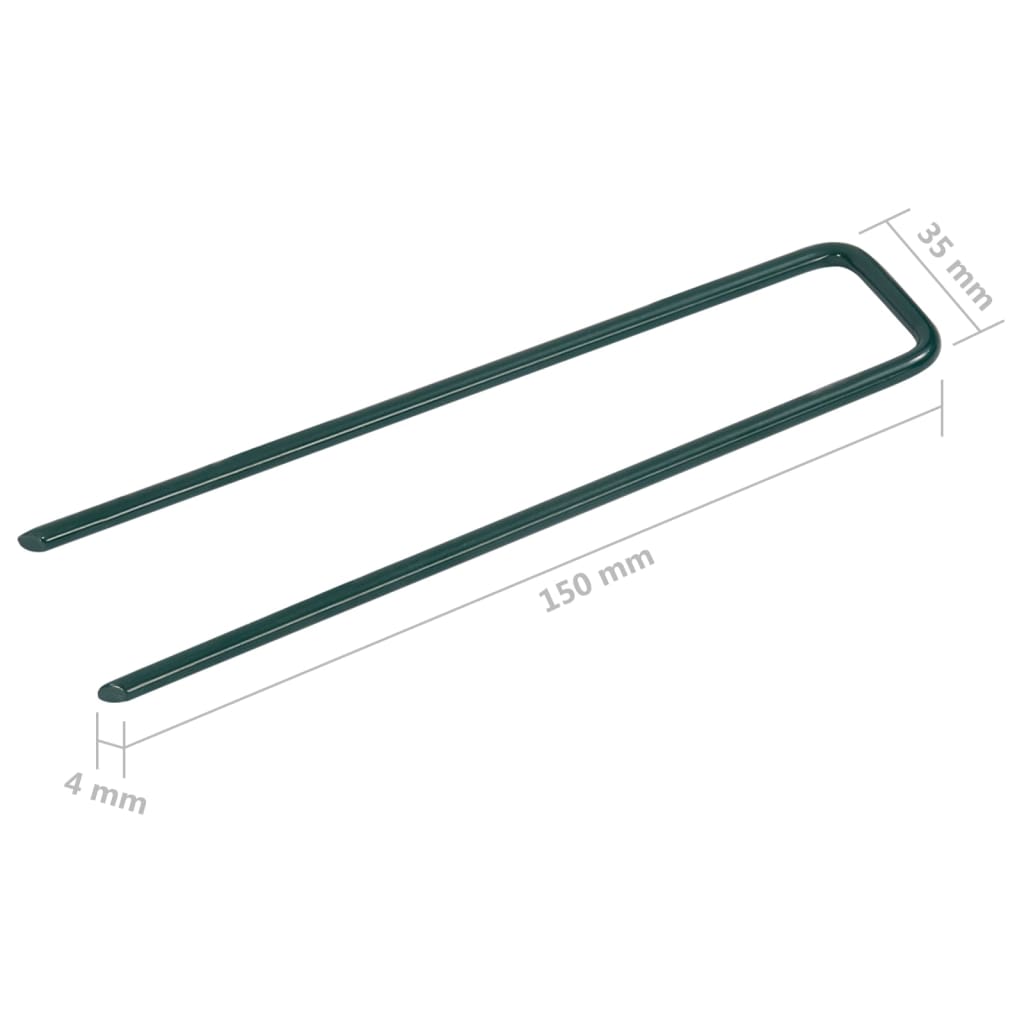 søm til kunstgræs 50 stk. U-formet jern