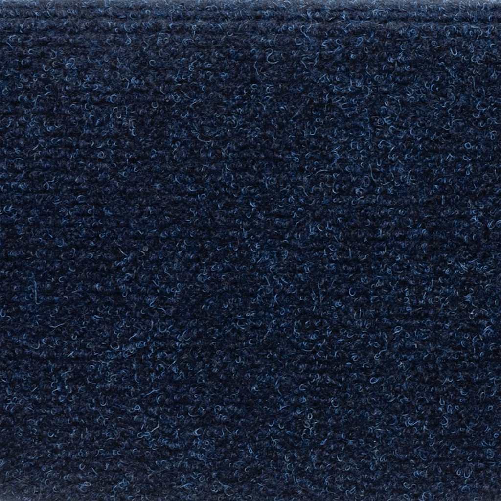 trappemåtter selvklæbende 10 stk. 56x17x3 cm marineblå halvrund