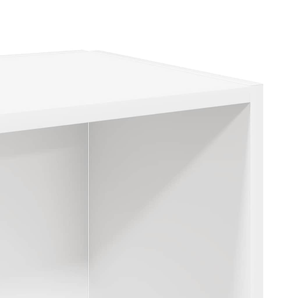 sidebord 33x33x34,5 cm konstrueret træ hvid