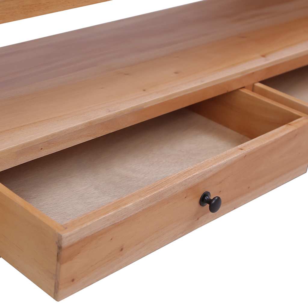 tv-skab 115x30x40 cm massivt mahognitræ
