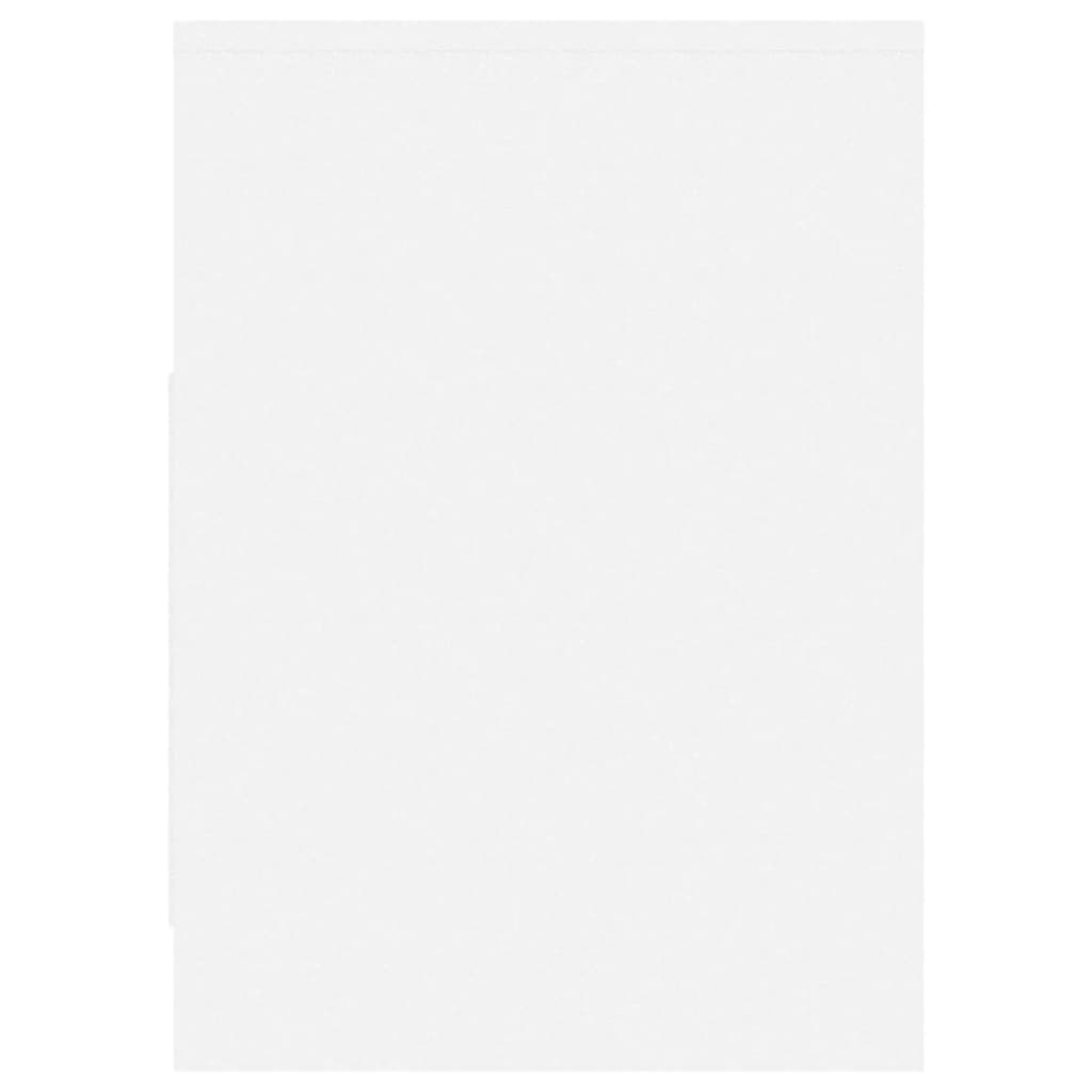 tv-bord 102x37,5x52,5 cm konstrueret træ hvid