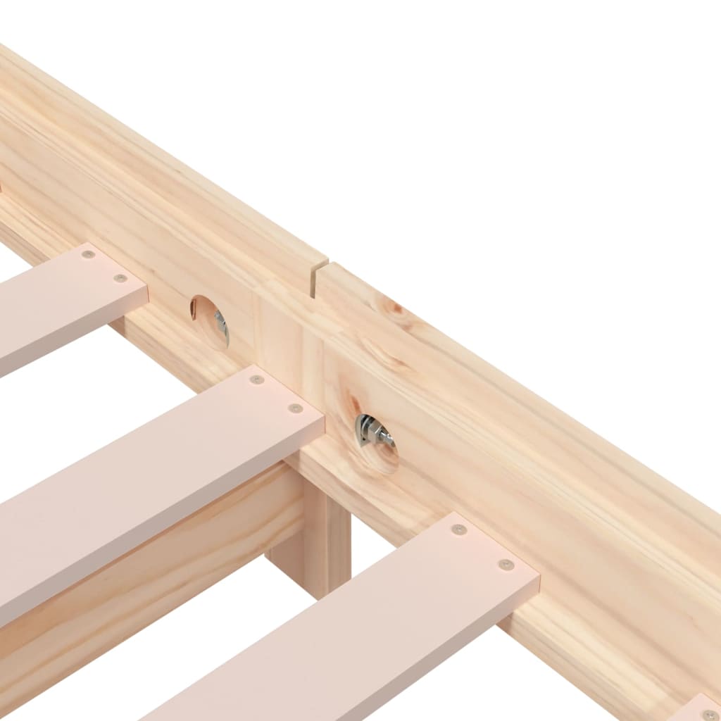stabelbar seng 75x190 cm massivt fyrretræ