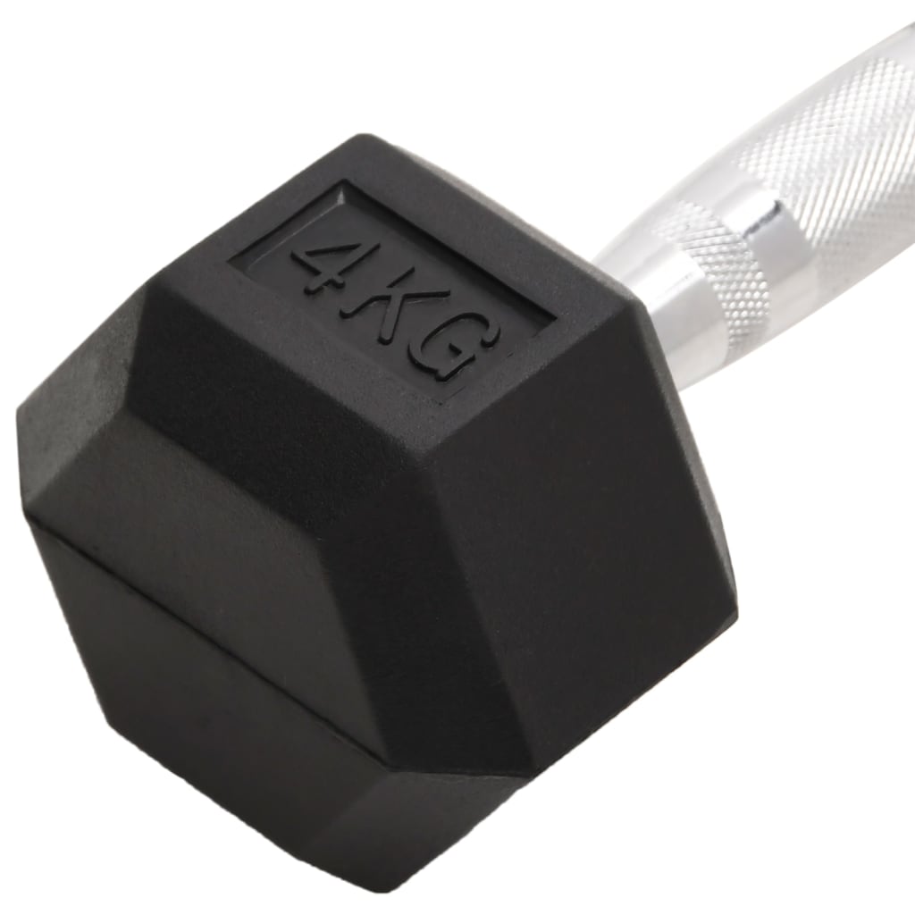 håndvægte 2 stk. 4 kg støbejern i alt
