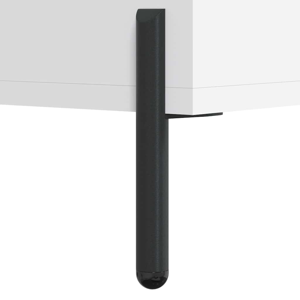 skab 90x34x80 cm konstrueret træ hvid