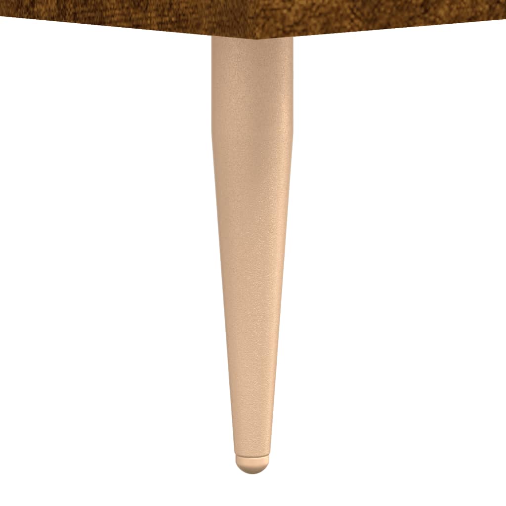skænk 100x36x60 cm konstrueret træ røget egetræsfarve