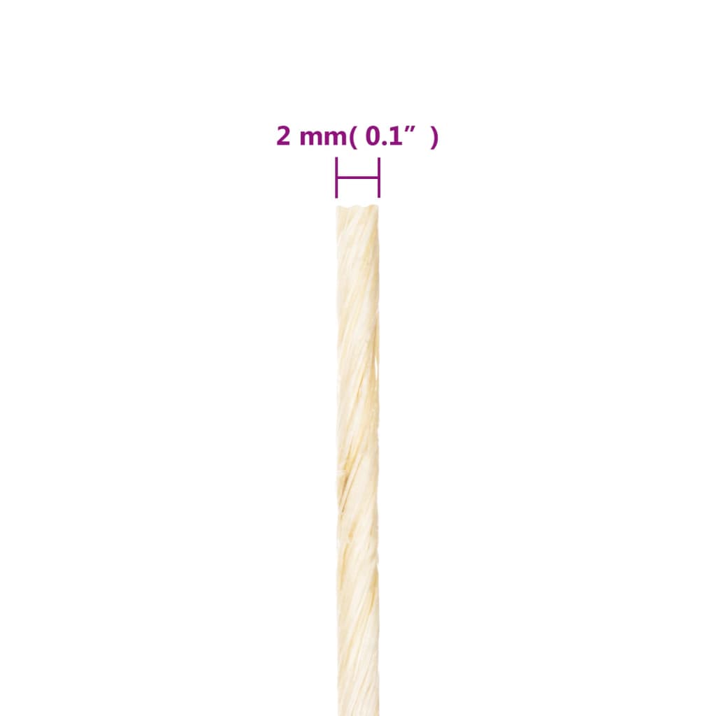 reb 100 % sisal 2 mm 300 m