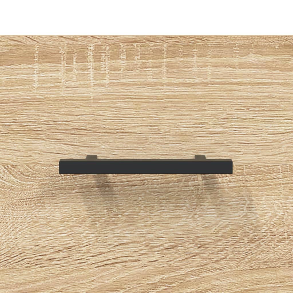skab 34,5x34x180 cm konstrueret træ sonoma-eg