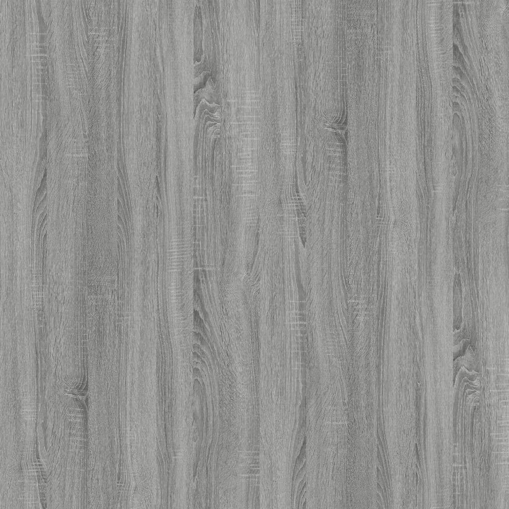 tv-skabe 2 stk. 80x31,5x36 cm konstrueret træ grå sonoma-eg