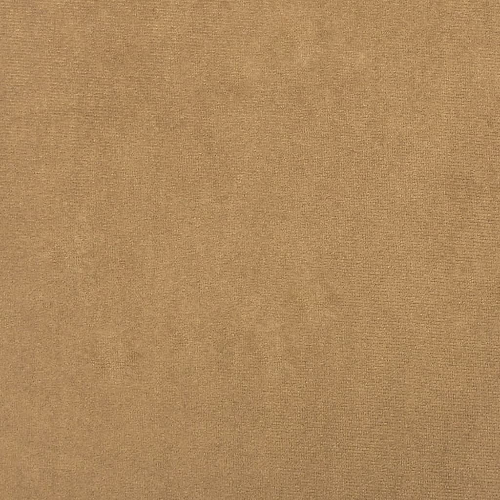 lænestol 63x76x80 cm velour brun