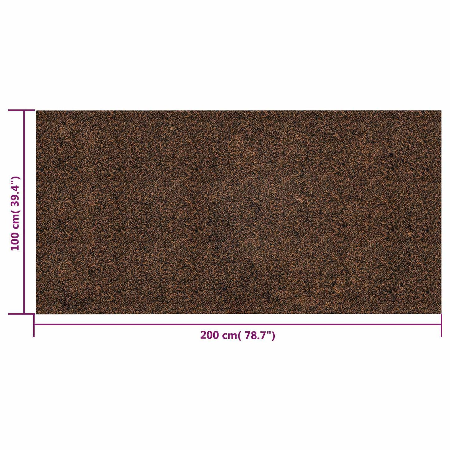 Kork rolle Brun 200 x 100 cm Kork og Gummi