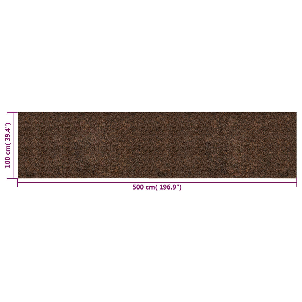 Kork rolle Brun 500 x 100 cm Kork og Gummi