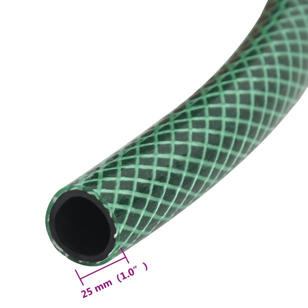 haveslange 1" 100 m PVC grøn