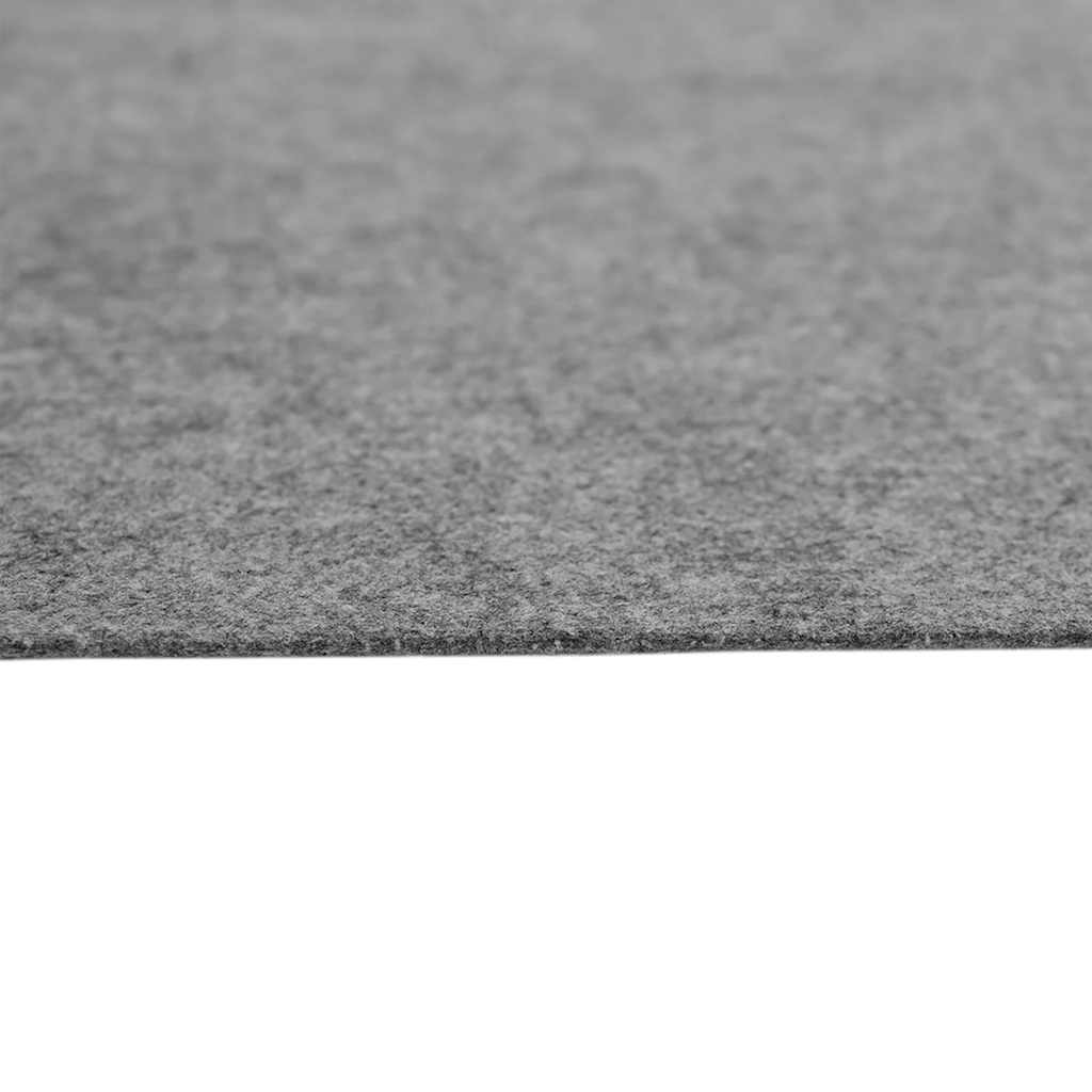 poolunderlag 640x321 cm polyester-geotekstil lysegrå