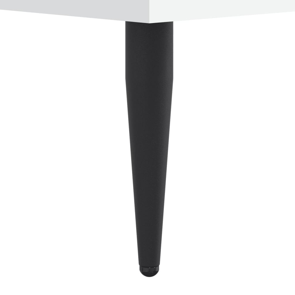 sengestel 120x190 cm konstrueret træ hvid