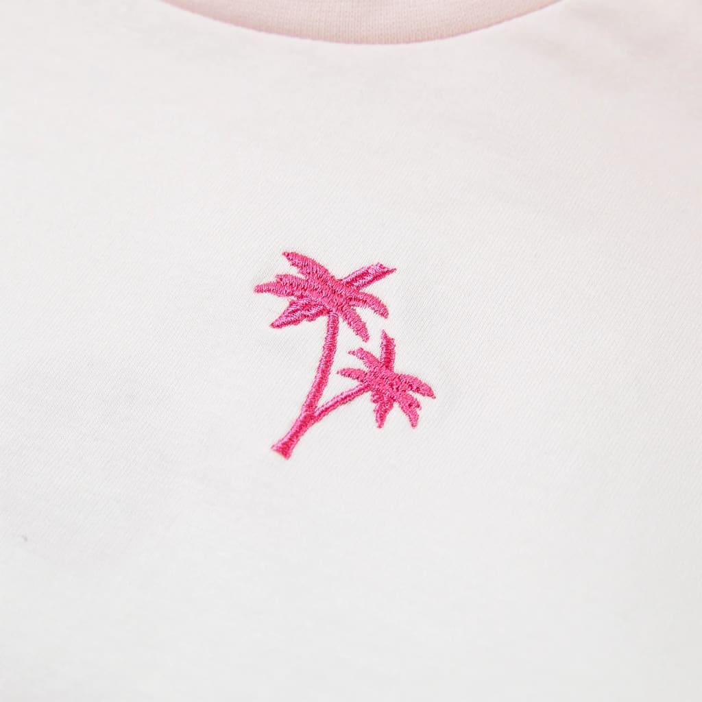 Sweatshirt til børn str. 116 lyserød