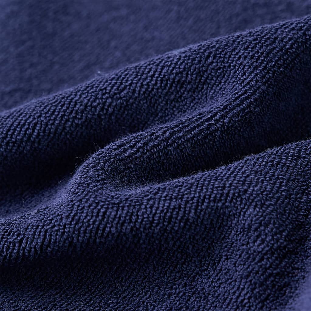 Sweatshirt til børn str. 116 marineblå