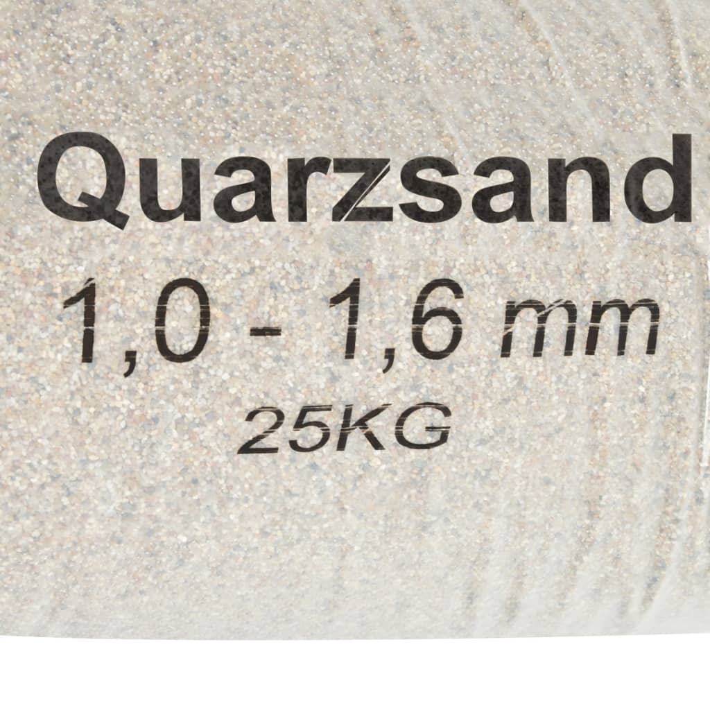 filtersand 25 kg 0,5-1,0 mm