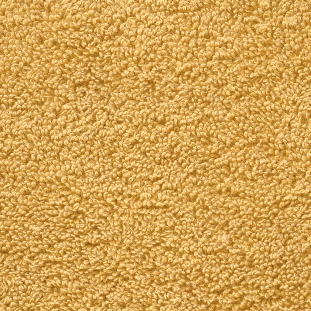 Premium gæstehåndklæder SOLUND 2 stk. guld 30x50 cm 600 gsm