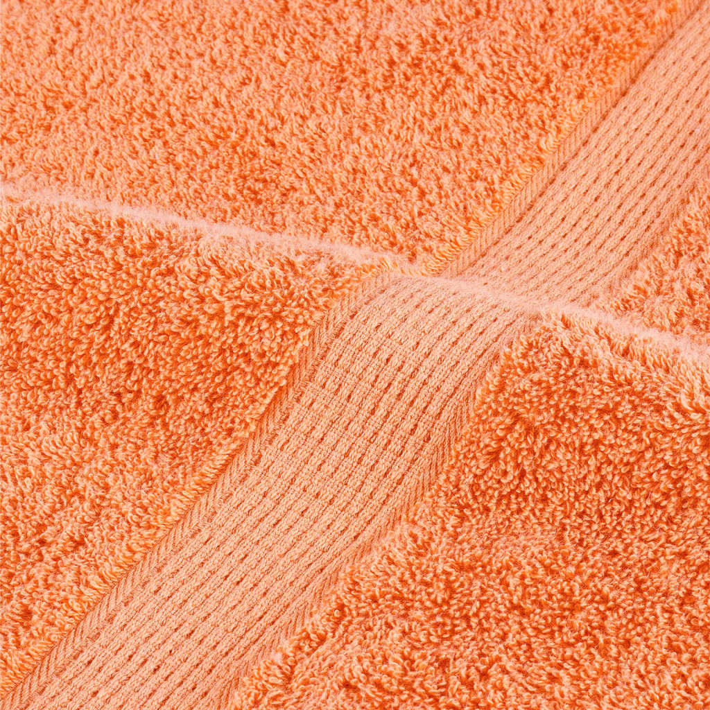 håndklæder SOLUND 4 stk. Premium 70x140 cm 600 g/m2 orange