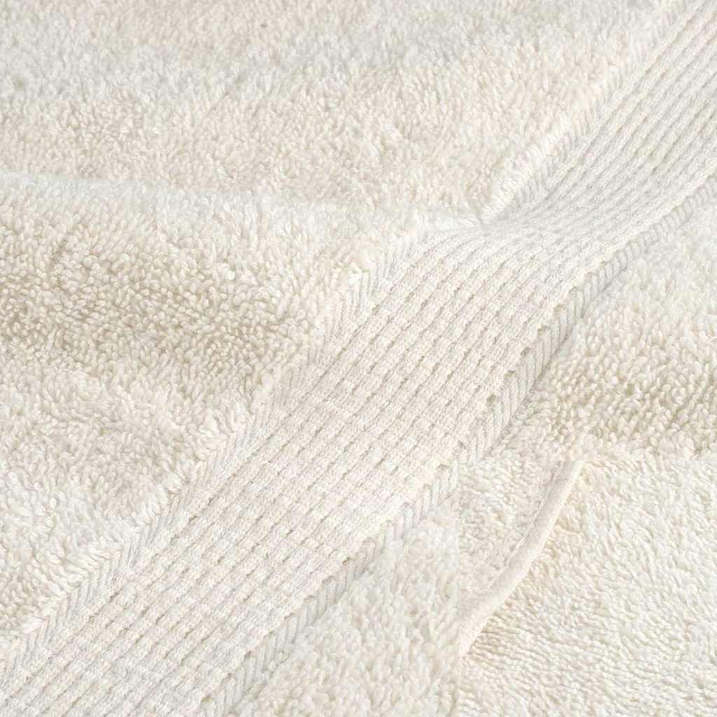 Gæstehåndklæde SOLUND 2 stk. Creme 15 x 21 cm 550 gsm