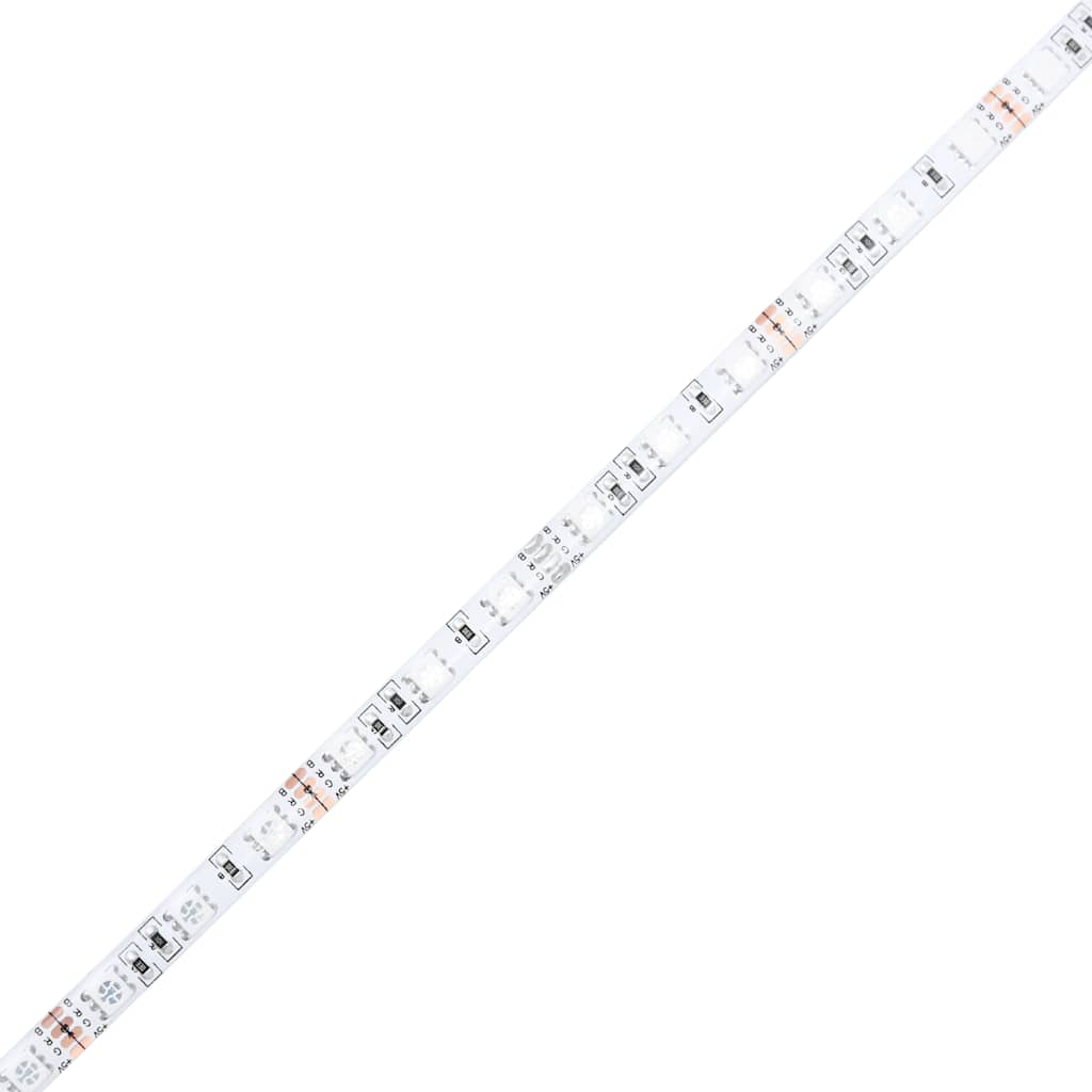 sengeramme med sengegavl og LED-lys 75x190 cm sort