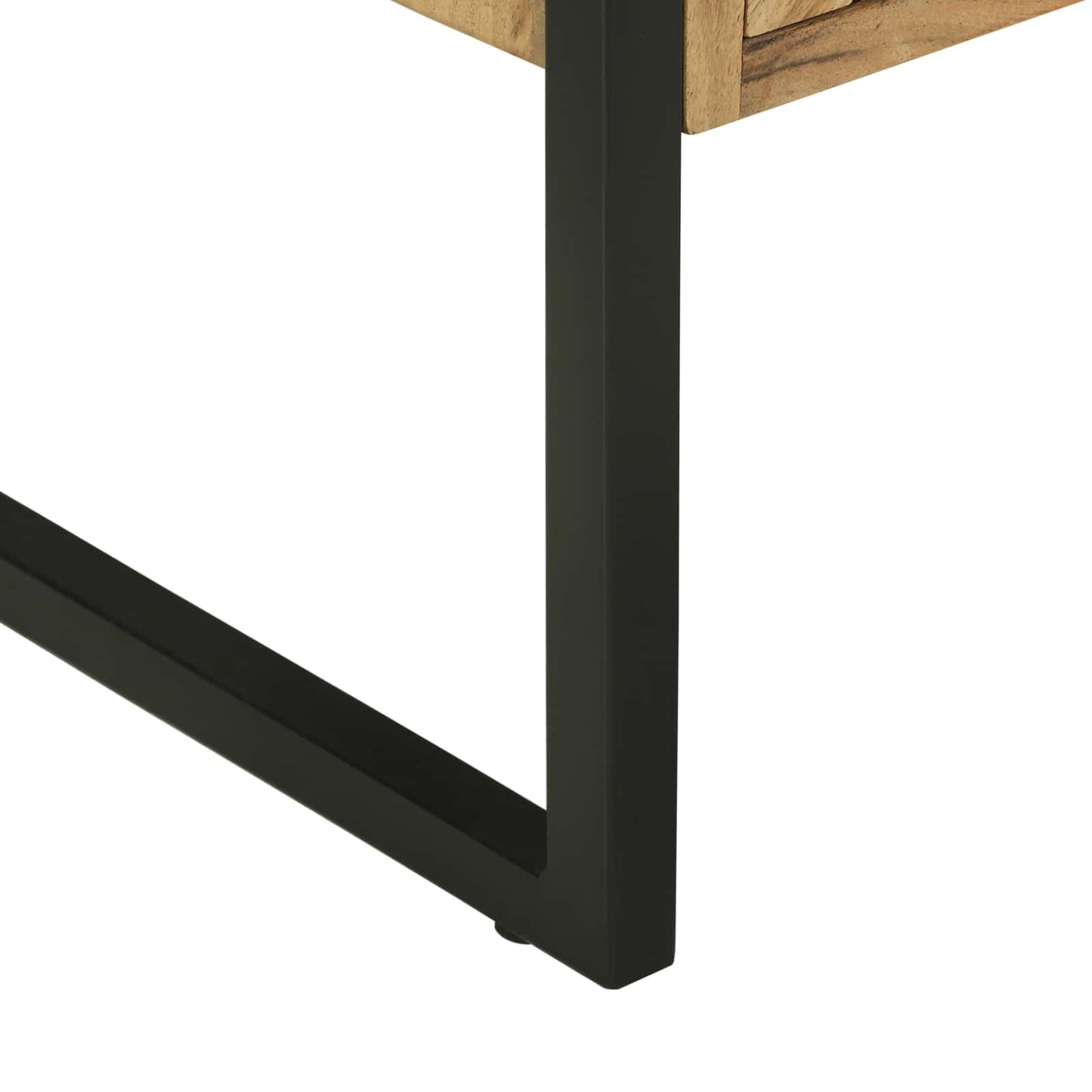 Sideboard 100 x 30 x 75 cm Massivt akacietræ