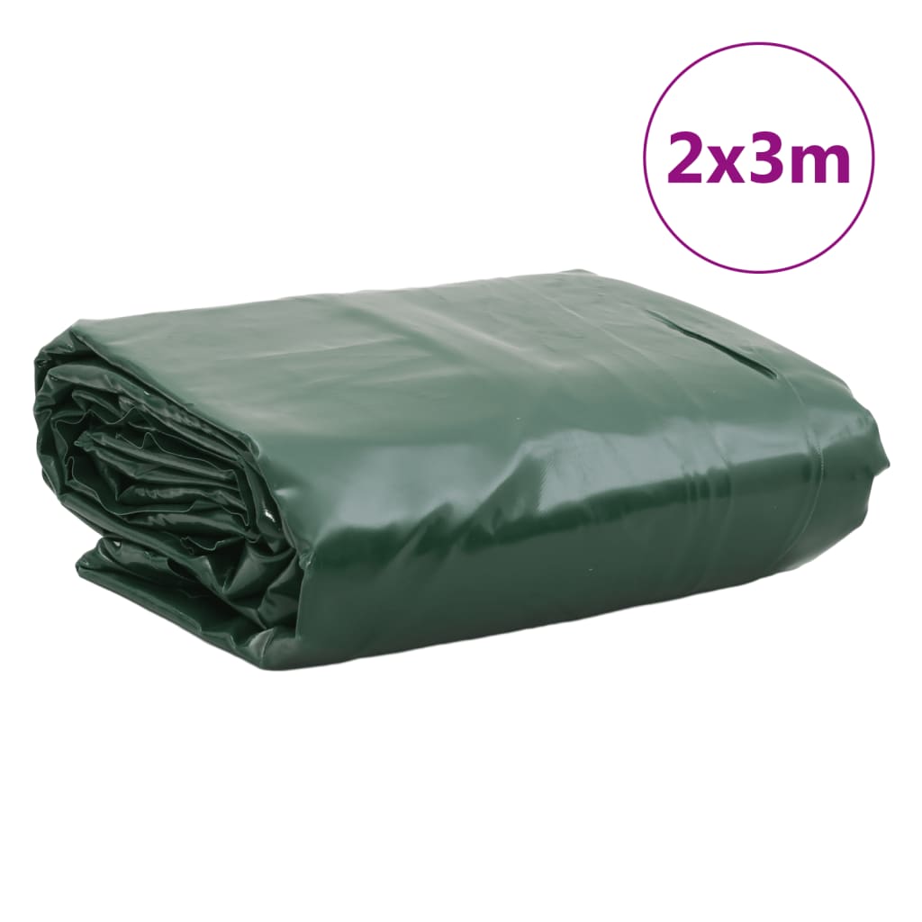 presenning 2x3 m 650 g/m² grøn