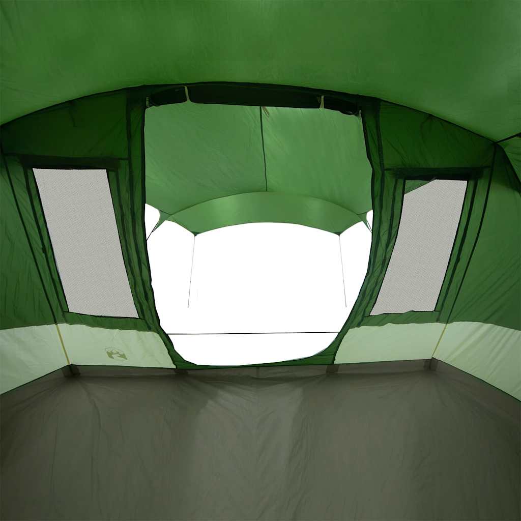 5-personers campingtelt vandtæt grøn