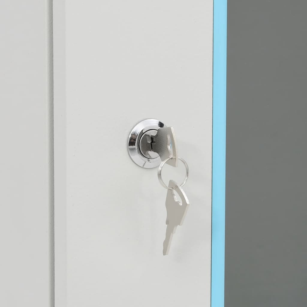 væghængt netværksskab 53x40x21 cm 4U IP20 19"