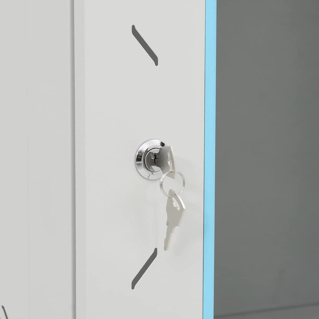 væghængt netværksskab 53x40x60 cm 6U IP20 19"