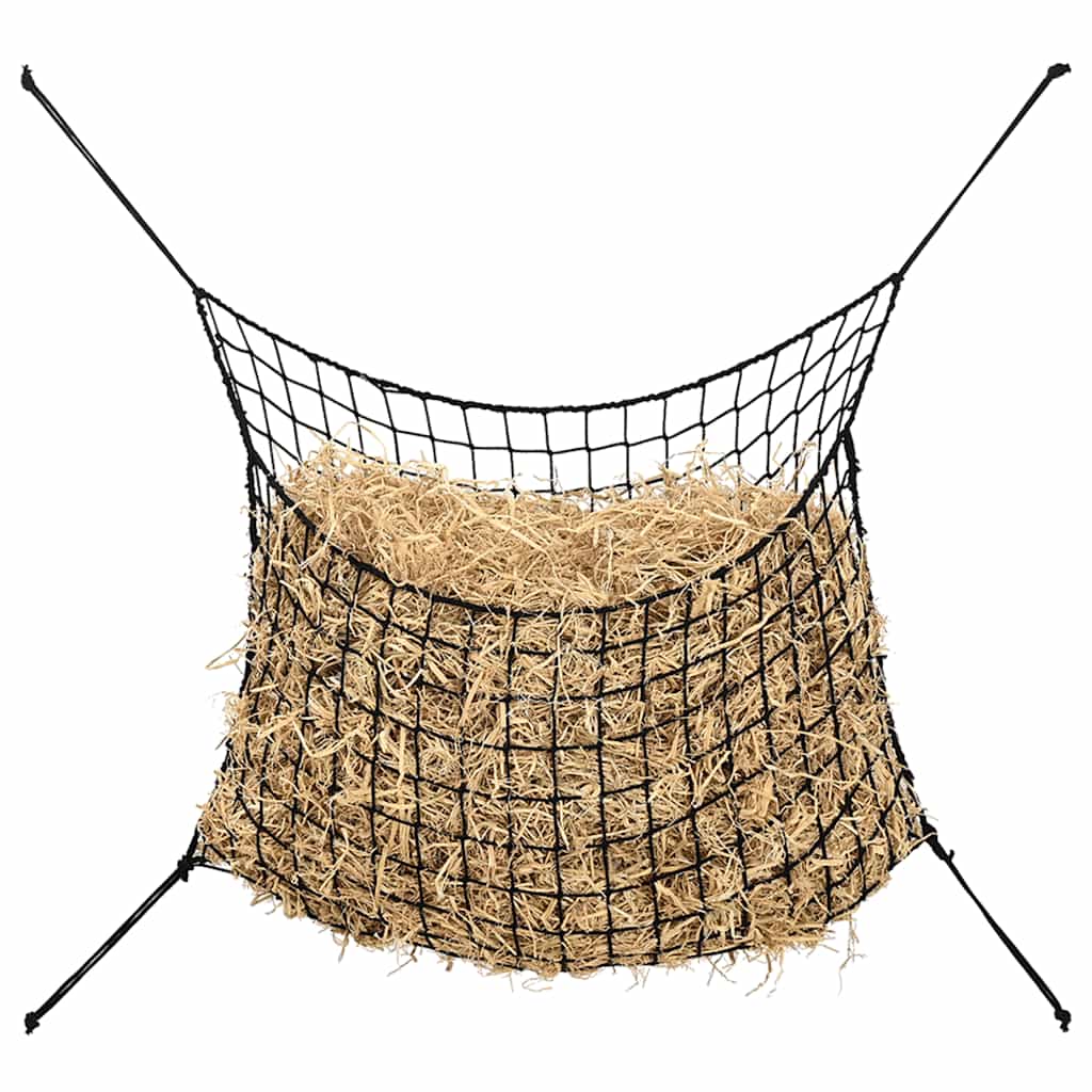 hønet 2 stk. 200x120 cm PP rektangulær sort